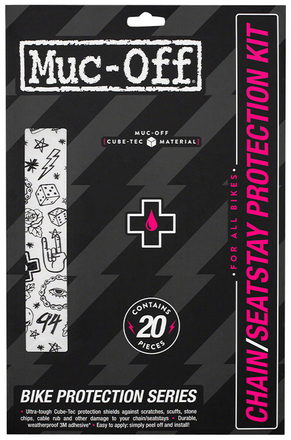 Muc-Off Chainstay/Seatstay Protection Kit - 20-Piece Kit Punk