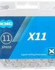 KMC X11 Chain - 11-Speed 118 Links Gray