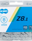 KMC Z8.1 RB Rustbuster Chain - 8-Speed 116 Links Gray