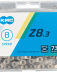 KMC Z8.3 Chain - 8-Speed 116 Links Gray