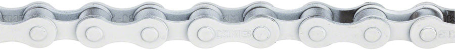 KMC S1 Chain - Single Speed 1/2&quot; x 1/8&quot; 112 Links White