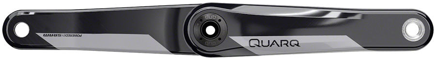 Quarq DUB Crank Arm Assembly - 177.5mm 8-Bolt Direct Mount DUB Spindle Interface Natural Carbon D2
