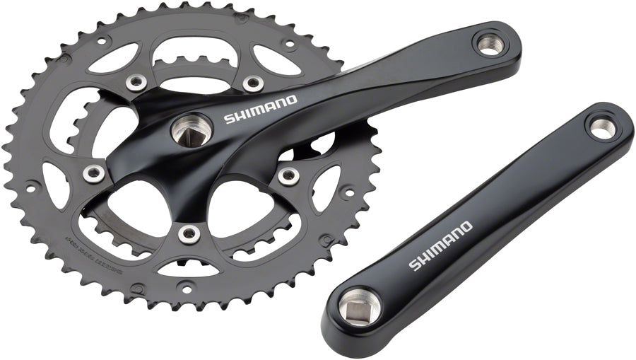 Shimano Claris FC-RS200 Crankset - 175mm 8-Speed50/34t 110 BCD Square Taper JIS Spindle Interface BLK