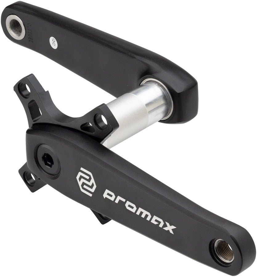 Promax HF-3 Hollow Hot Forged Crankset - 172.5mm 2-PC  Direct Mount SRAM 3-Bolt 30mm Spindle BLK