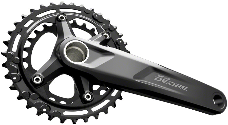 Shimano Deore FC-M4100-B2 Crankset - 175mm 10-Speed 36/26t 96/64 BCD For 51.8mm Chainline BLK