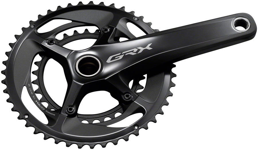 Shimano GRX FC-RX810-2 Crankset - 170mm 11-Speed 48/31t 110/80 BCD Hollowtech II Spindle Interface BLK