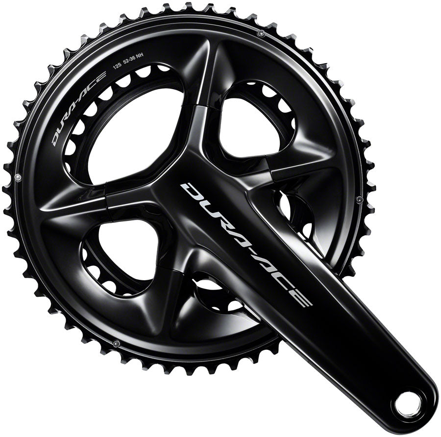 Shimano Dura-Ace FC-R9200 Crankset - 172.5mm 12-Speed 52/36t Hollowtech II Spindle Interface BLK
