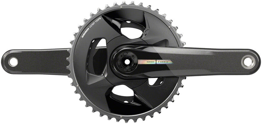 SRAM Force Wide Crankset - 167.5mm 2x 12-Speed 43/30t 94 BCD DUB Spindle Interface Iridescent Gray D2