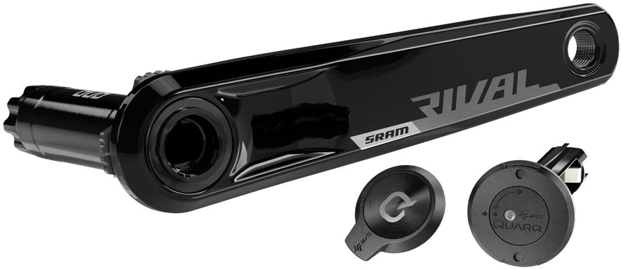 SRAM Rival AXS Power Meter Left Crank Arm Spindle Upgrade Kit - 175mm DUB Spindle Interface BLK D1