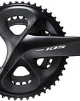 Shimano 105 FC-R7000 Crankset - 165mm 11-Speed W/O Rings 110 BCD Hollowtech Crank Arms Hollowtech II Spindle Interface BLK