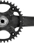 Campagnolo EKAR Crankset - 172.5mm 13-Speed 38t 123mm BCD Campagnolo Ultra-Torque Spindle Interface Carbon