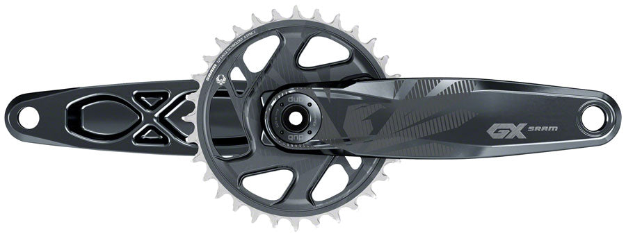 SRAM GX Eagle Fat Bike Crankset - 175mm 12-Speed 30t Direct Mount DUB Spindle Interface For 190mm Rear Spacing Lunar - The Bike Hub