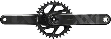 SRAM XX1 Eagle Carbon Boost Crankset - 175mm 12-Speed 34t Direct Mount DUB Spindle Interface BLK
