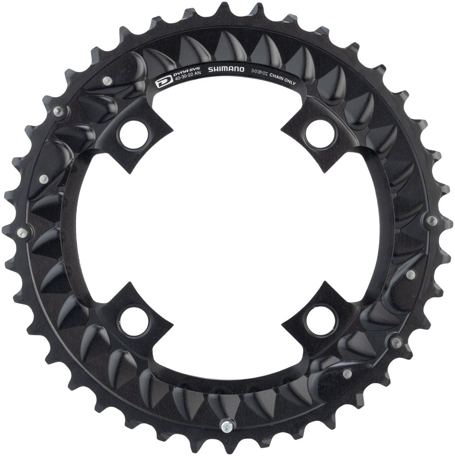Shimano Deore M6000 40T Chainring - 10 Speed 96mm BCD for 40-30-22T Set