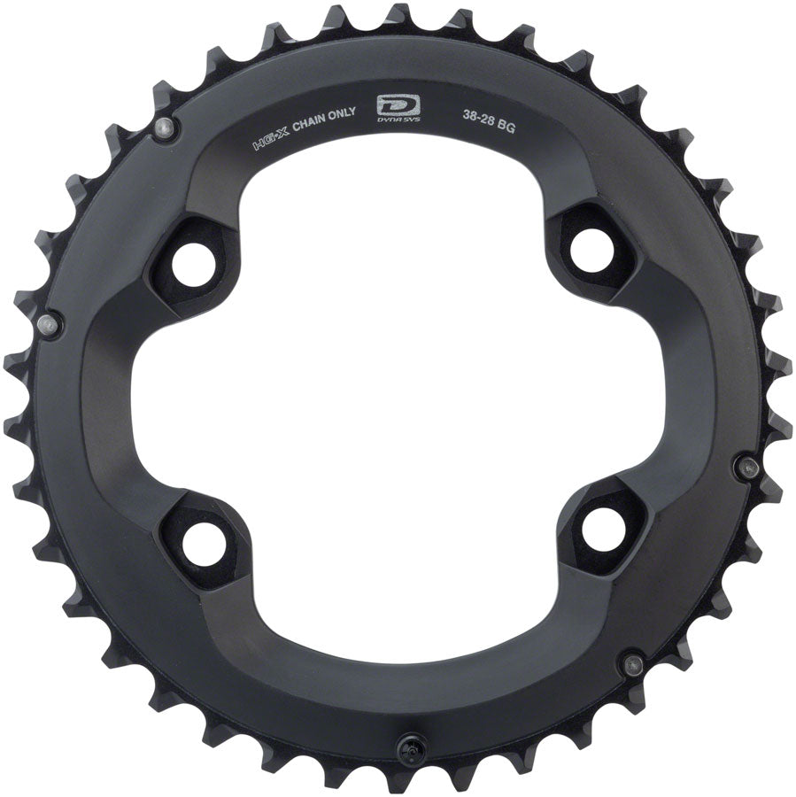 Shimano Deore FC-M6000 Chainring - 36t 10-Speed 96mm Asymmetric BCD 36-26t Set
