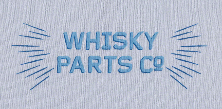 Whisky Revere the Ride T-Shirt - Light Blue Medium