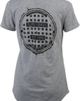 Surly The Ultimate Frisbee Womens T-Shirt - Gray Medium