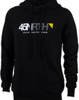 45NRTH Logo Pullover Hoodie - Unisex Black Small