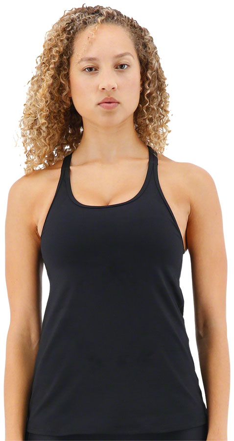 TYR Solid Taylor Tank Top - Womens Black Size 8