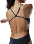 TYR Lapped Cutout Swim Suit - Womens Black Size 38
