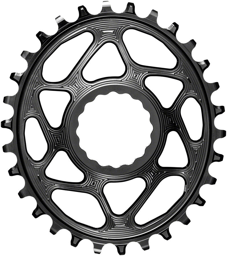 Absolute Black Oval Cinch DM Boost HG+ Chainring 30T - Black