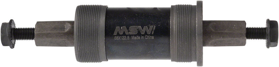 MSW ST100 Bottom Bracket - English 68 x 122.5mm Square Taper JIS