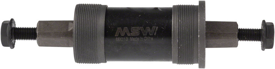 MSW ST100 Bottom Bracket - English 68 x 113mm Square Taper JIS