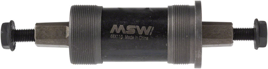 MSW ST100 Bottom Bracket - English 68 x 110mm Square Taper JIS