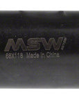 MSW ST100 Bottom Bracket - English 68 x 118mm Square Taper JIS