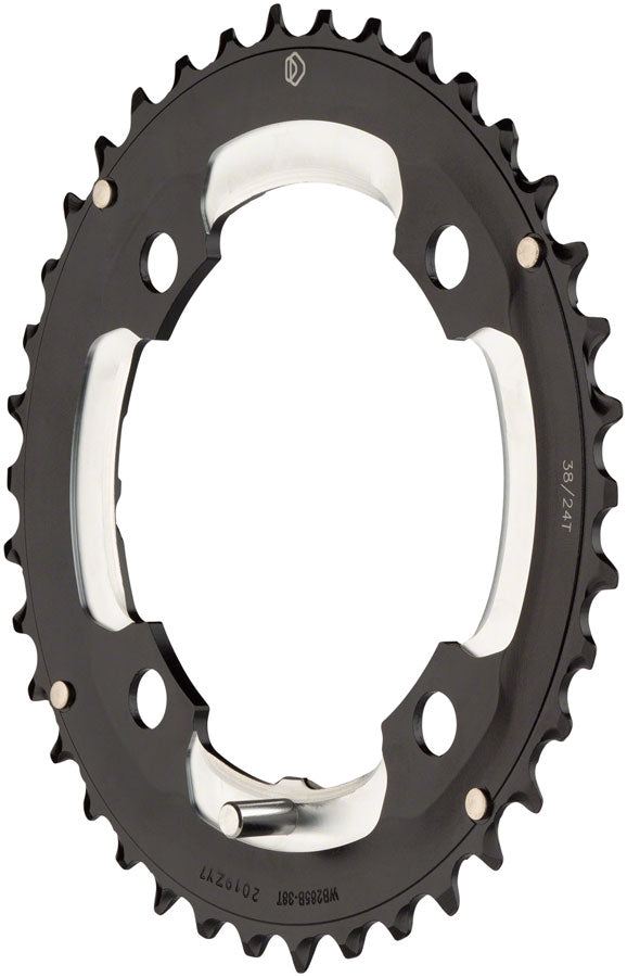 Dimension Multi Speed Chainring - 38T 104mm BCD 4-Bolt Outer Black