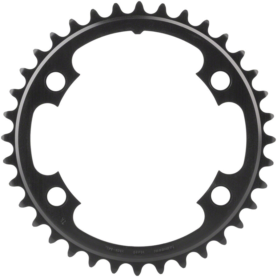 Shimano Tiagra FC-4700 Chainring - 36t 110 BCD Asymmetric Black - The Bike Hub