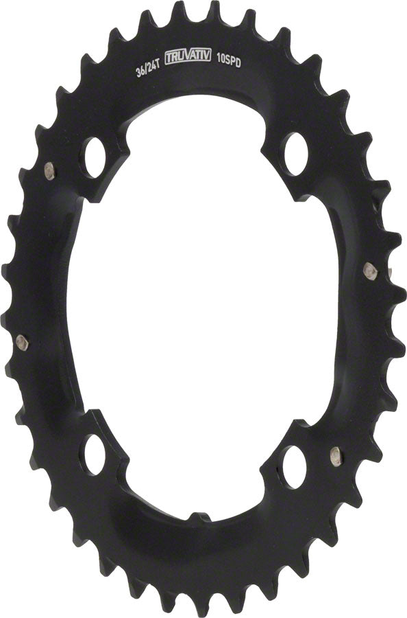 SRAM/Truvativ 36T 104mm 10 Speed Chainring to fit Specialized 24-36 Crankset No Retention Pin.