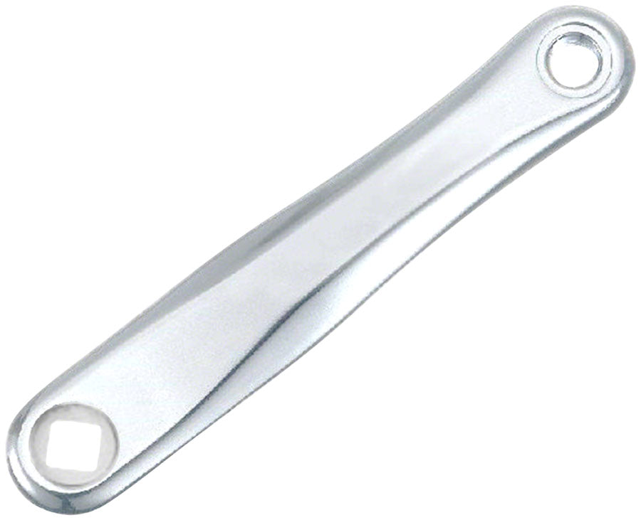 Samox SAC08 Left Crank Arm - 170mm JIS Diamond Taper Spindle Interface Forged Aluminum Spindle Bolt Sold Separate Silver