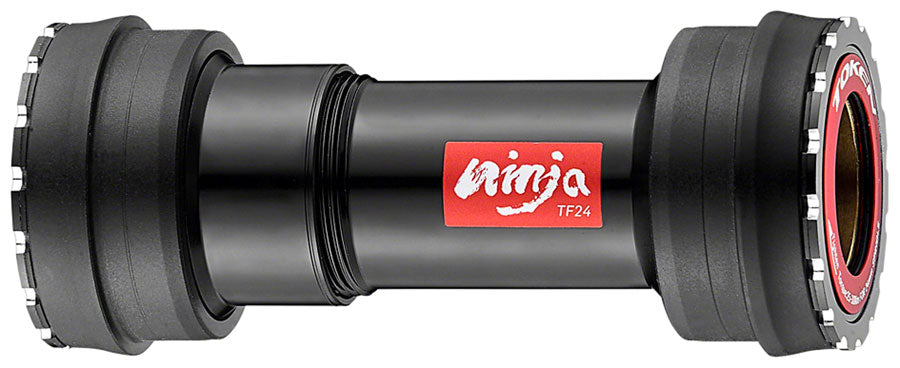 Token Ninja BB841T-42 Press Fit Double-Thread Bottom Bracket - BB30 Shimano HollowTech II / SRAM GXP BLK