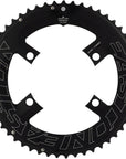 Easton Asymmetric Chainring: 4-Bolt 11-Speed 53t Black