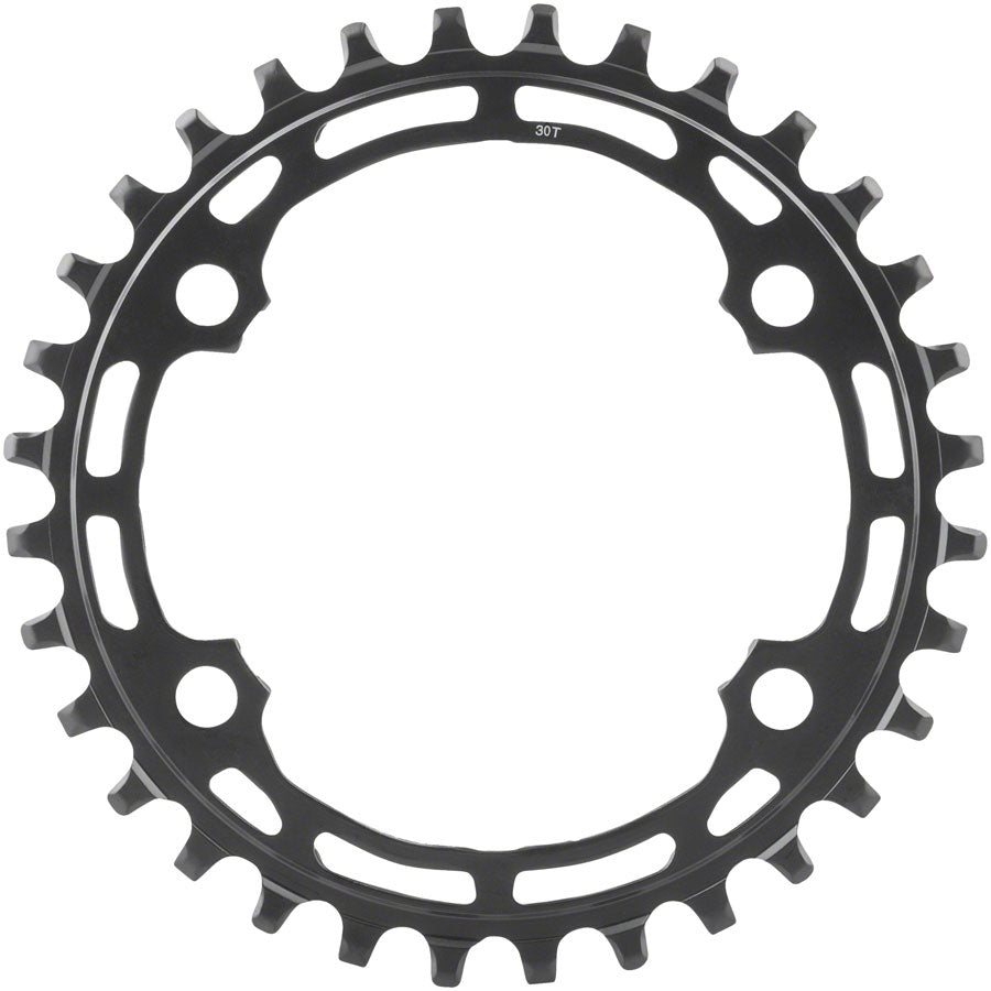Shimano FC-MT510-1 Chainring - 30t 12-Speed Asymmetric 96 BCD Black - The Bike Hub
