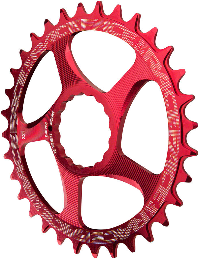 RaceFace Narrow Wide Chainring: Direct Mount CINCH 26t Red - The Bike Hub