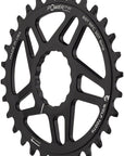 Wolf Tooth Elliptical Direct Mount Chainring - 30t RaceFace CINCH Boost Drop-Stop ST Shimano 12 Speed HG+ BLK