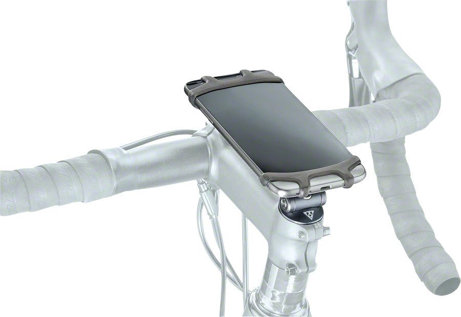 Topeak Omni RideCase DX 4.5&quot; to 5.5&quot; phones stem cap bar mount BLK