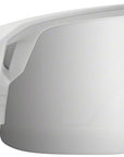 SPY+ Monolith 50/50 Sunglasses - Matte White Happy Bronze Platinum Spectra Mirror Lenses