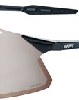 100% Hypercraft Sunglasses - Matte Black Soft Gold Mirror Lens