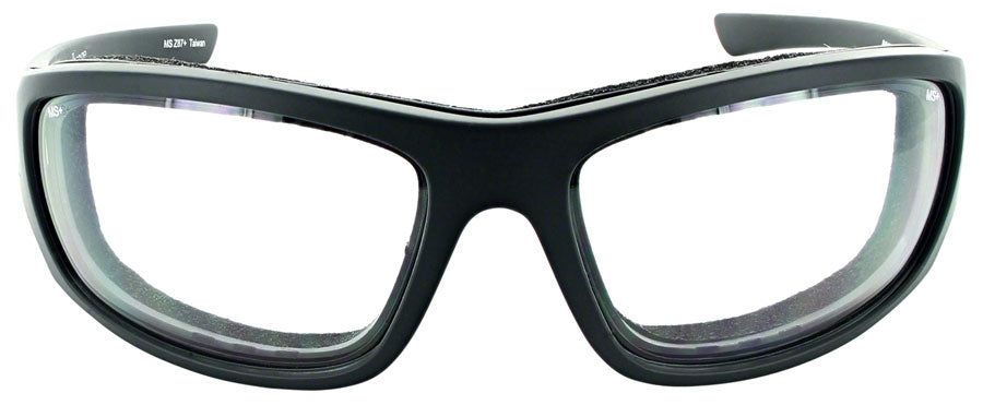 Mountain Shades Roadhenge Safety Glasses - Matte Black Clear Lens