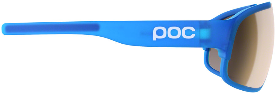 POC Aspire Sunglasses - Transparent Blue Brown/Silver Mirror