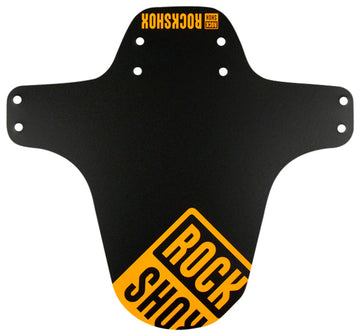 RockShox MTB Fork Fender Black with Neon Orange Print