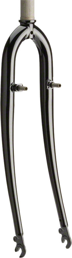 MSW 700c Hybrid Fork - QR x 100mm  1 1/8&quot; Straight Steerer Canti Black