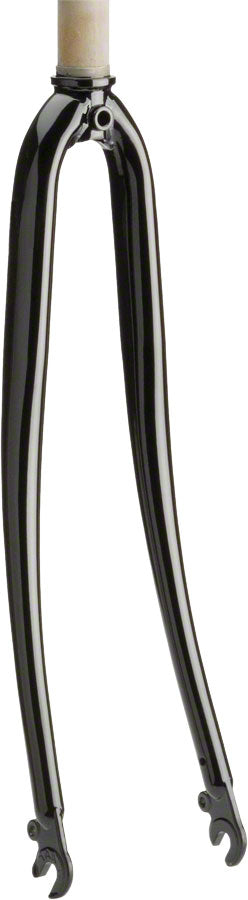 MSW 700c Road Fork - 9mm x 100mm 1 1/8&quot; Straight Steerer Mid Reach Caliper BLK