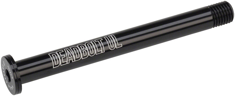 Salsa Deadbolt Ultralight Thru-Axle Front 15mm Axle Diameter 135mm Length 1.5 Thread Pitch 12mm Thread Length