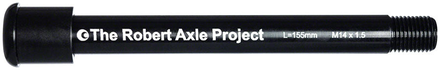 Robert Axle Project 15mm Lightning Bolt Thru Axle - Front - Length 155mm Thread M14 x 1.5mm 15x110 Fox - Boost w/ Spacer