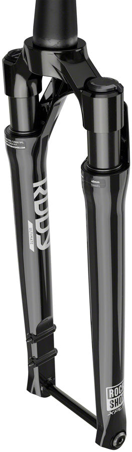 RockShox Rudy Ultimate Suspension Fork 700C Solo Air 30mm 1-1/8-1.5 12x100mm TA Rake: 45mm Black