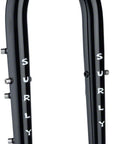 Surly Bridge Club 27.5" Fork 9 x 100mm QR 1-1/8" Straight Steerer Dark Black